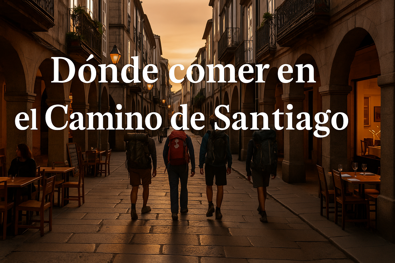 dónde comer en el Camino de Santiago